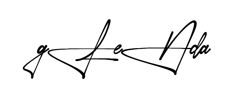 Glenda stylish signature PNG idea
