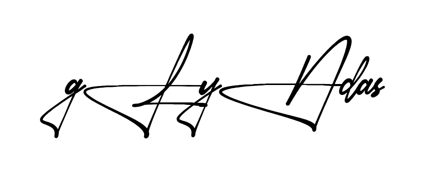 Glynda S stylish signature PNG idea