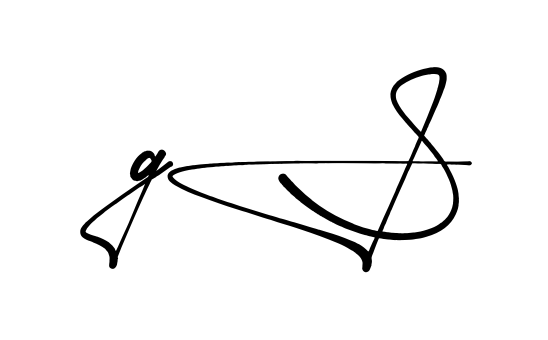 Gs stylish signature PNG idea