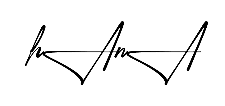 Stylish Hana signature design