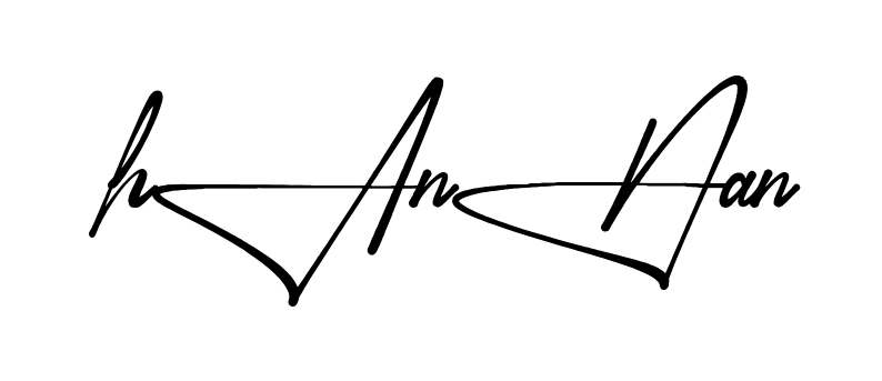 Hannan stylish signature PNG idea