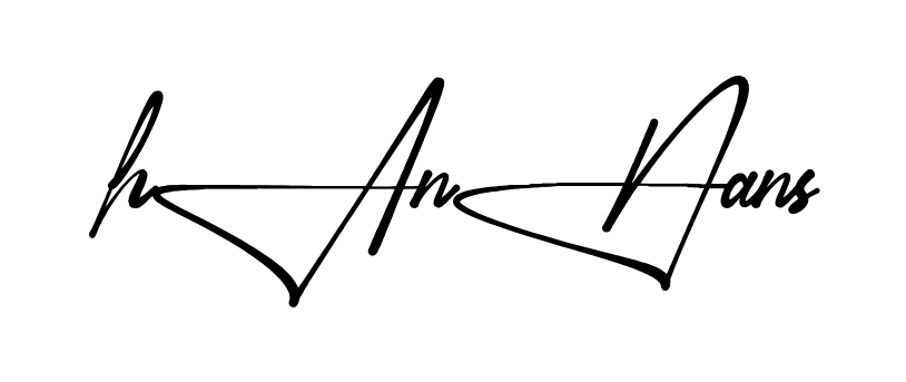 Hannan S stylish signature PNG idea