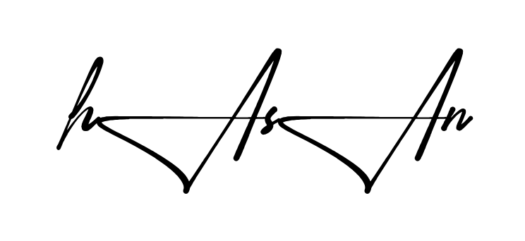 Stylish Hasan signature design