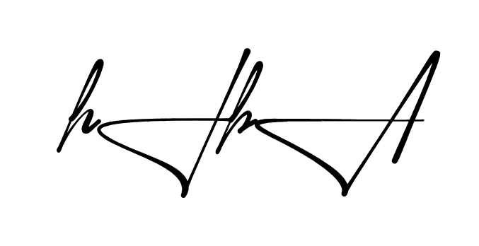 Stylish Hiba signature design