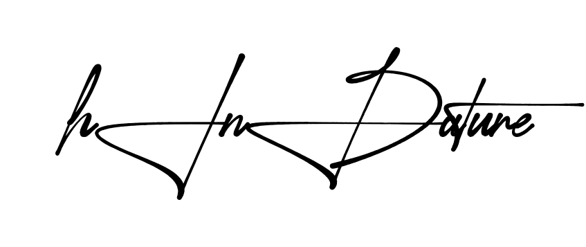 Hinda Signature stylish signature PNG idea