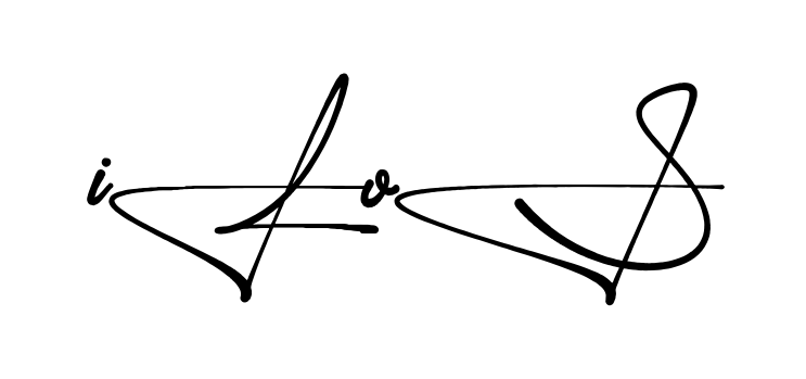 Ilo S stylish signature PNG idea
