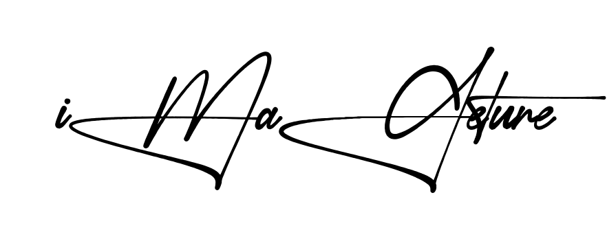 Imagene Signature stylish signature PNG idea