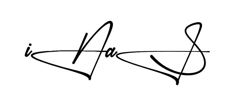 Ina S stylish signature PNG idea