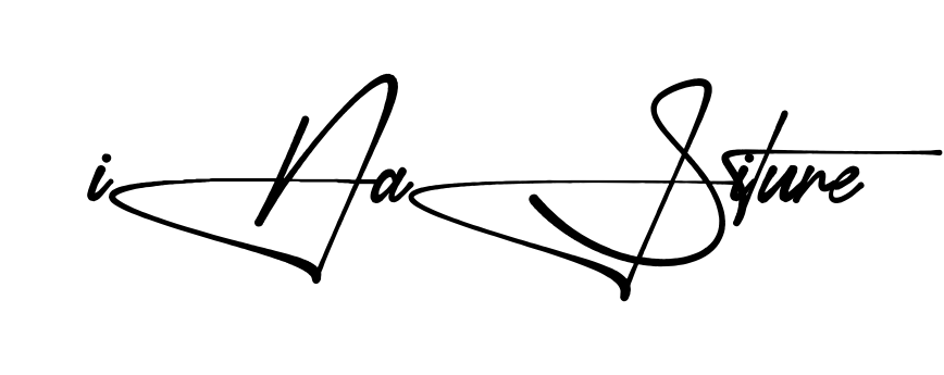 Ina Signature stylish signature PNG idea