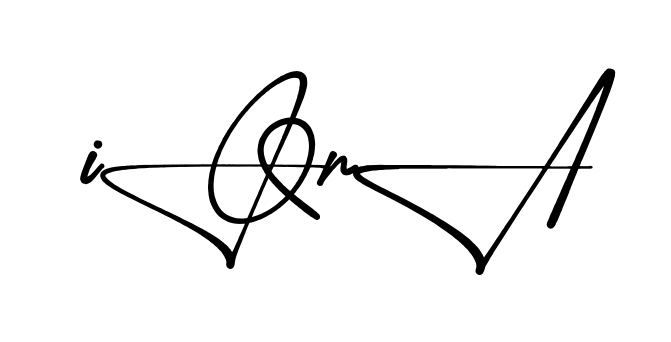 Stylish Iqra signature design