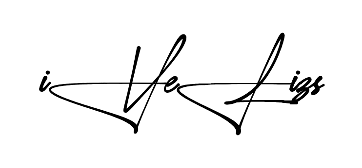 Iveliz S stylish signature PNG idea