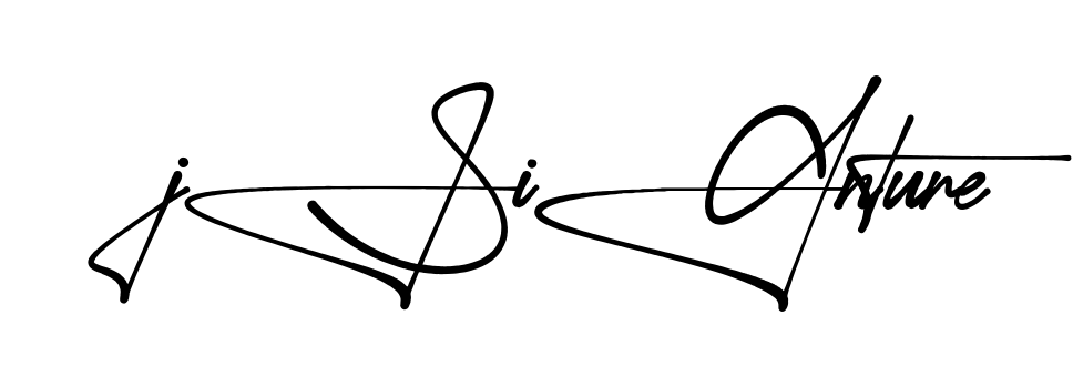 J Signature stylish signature PNG idea