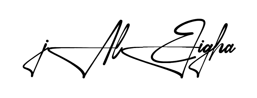 Jaleigha stylish signature PNG idea