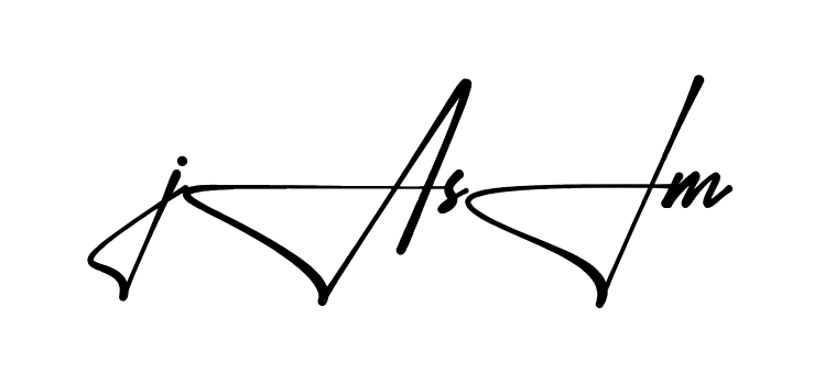 Stylish Jasim signature design