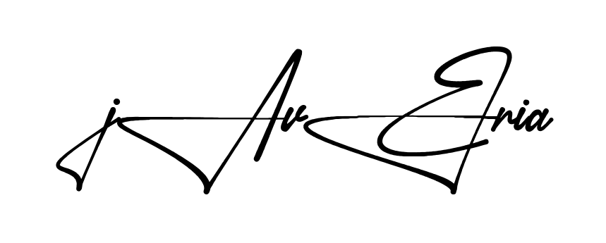 Stylish Javeria signature design