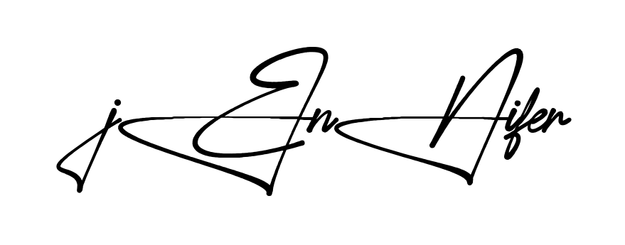 Stylish Jennifer signature design