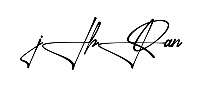 Stylish Jibran signature design
