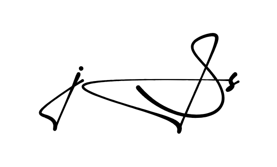 Js S stylish signature PNG idea