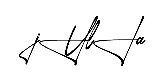 Stylish Julia signature design