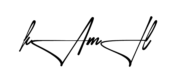 Stylish Kamil signature design