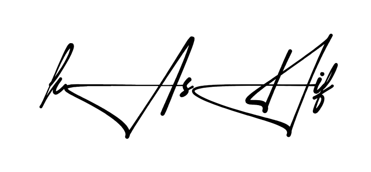 Stylish Kashif signature design