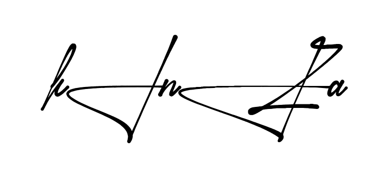 Stylish Kinza signature design