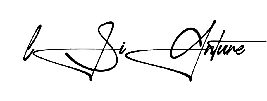 L Signature stylish signature PNG idea