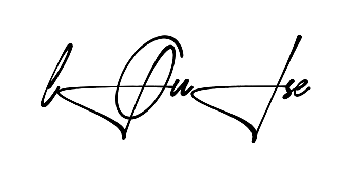 Louise stylish signature PNG idea