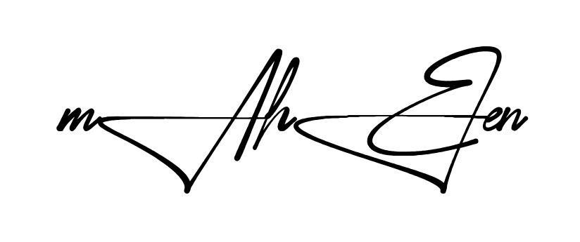 Stylish Maheen signature design