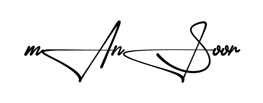 Stylish Mansoor signature design