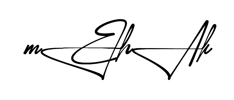 Stylish Mehak signature design
