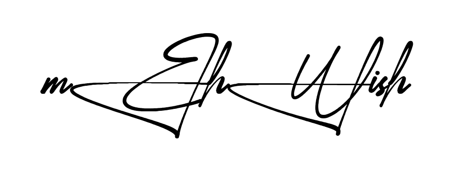 Stylish Mehwish signature design