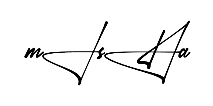 Stylish Misha signature design