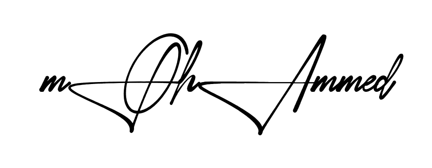 Stylish Mohammed signature design