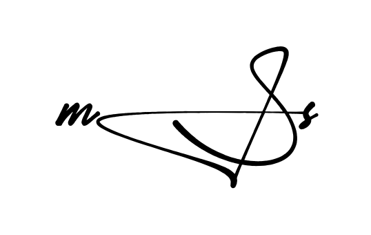 Ms S stylish signature PNG idea