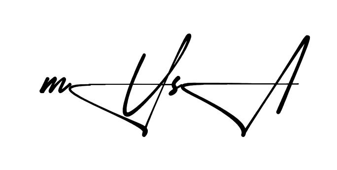 Stylish Musa signature design