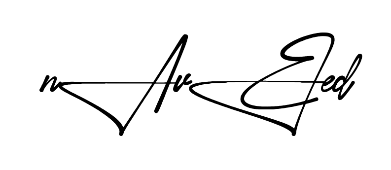 Stylish Naveed signature design