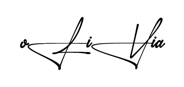 Stylish Olivia signature design