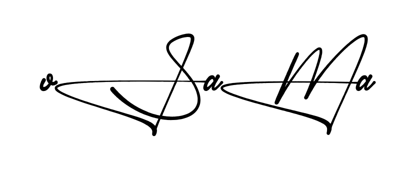 Stylish Osama signature design