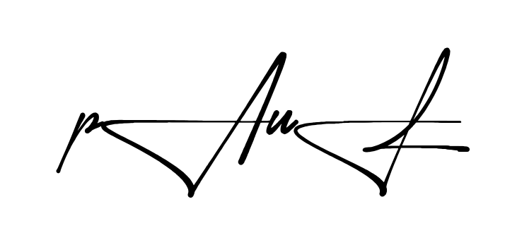 Stylish Paul signature design