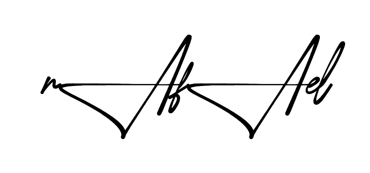Stylish Rafael signature design