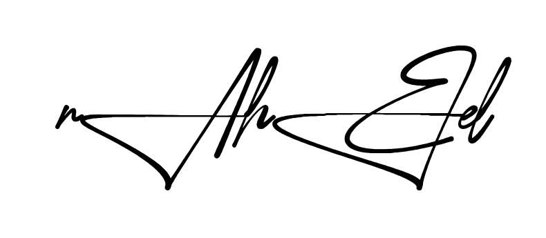 Stylish Raheel signature design