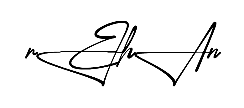 Stylish Rehan signature design