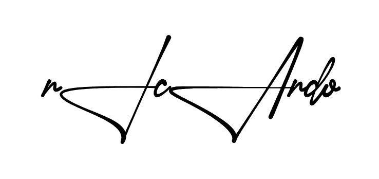 Stylish Ricardo signature design