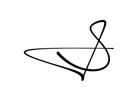 S stylish signature PNG idea
