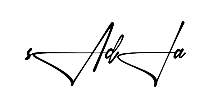 Stylish Sadia signature design