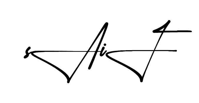 Stylish Saif signature design