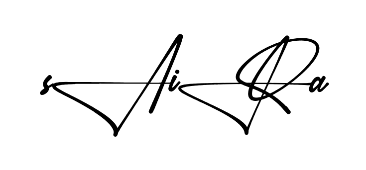 Stylish Saira signature design