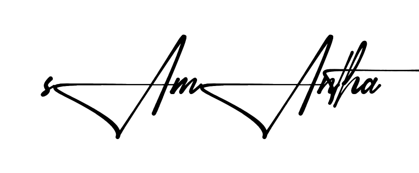 Stylish Samantha signature design