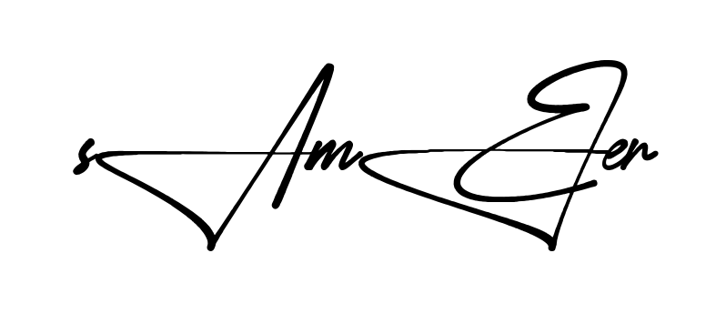 Stylish Sameer signature design